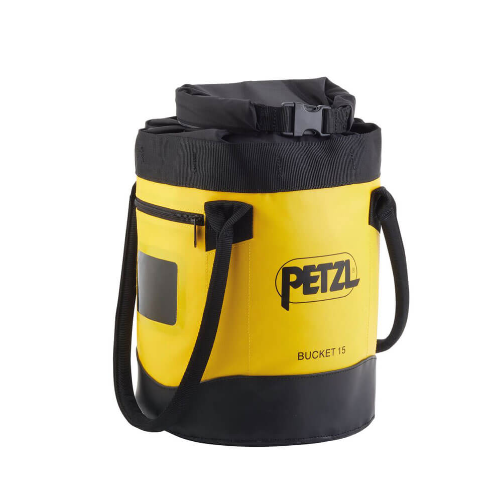 BUCKET Sac auto-portant Petzl - 15 L, Jaune