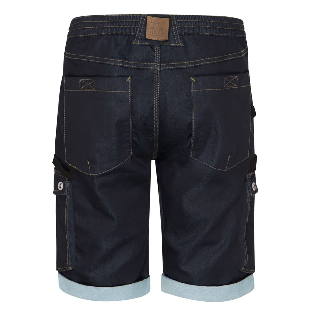 Bermuda-travail-jean-BOLT-Vue-dos Bermuda de travail jean BOLT Vue de dos