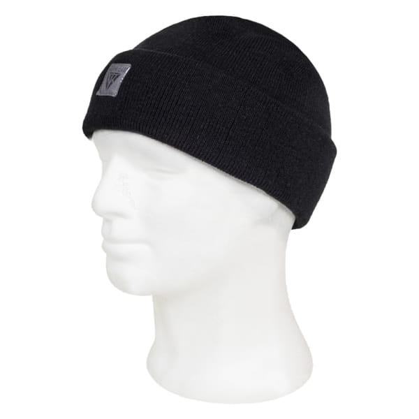 Bonnet en tricot Noir