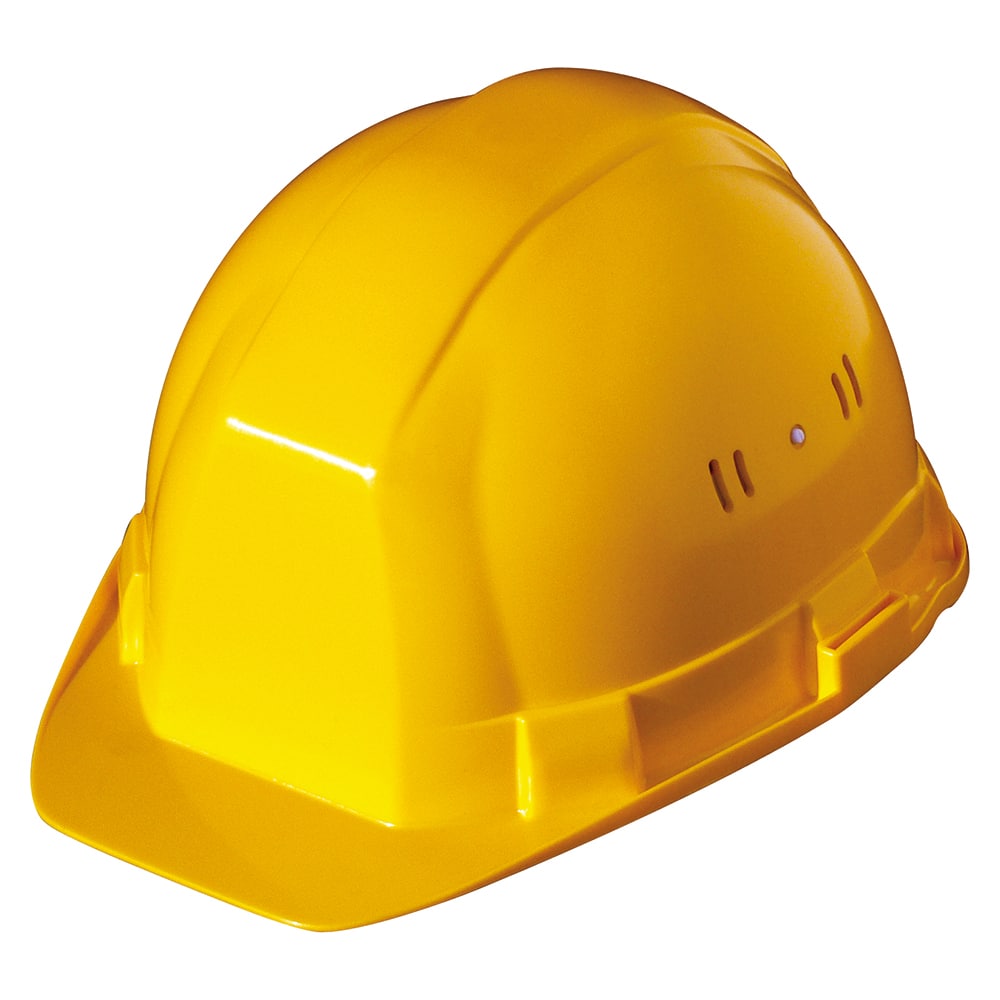 Casque-chantier-coiffe-jaune Casque de chantier coiffe jaune