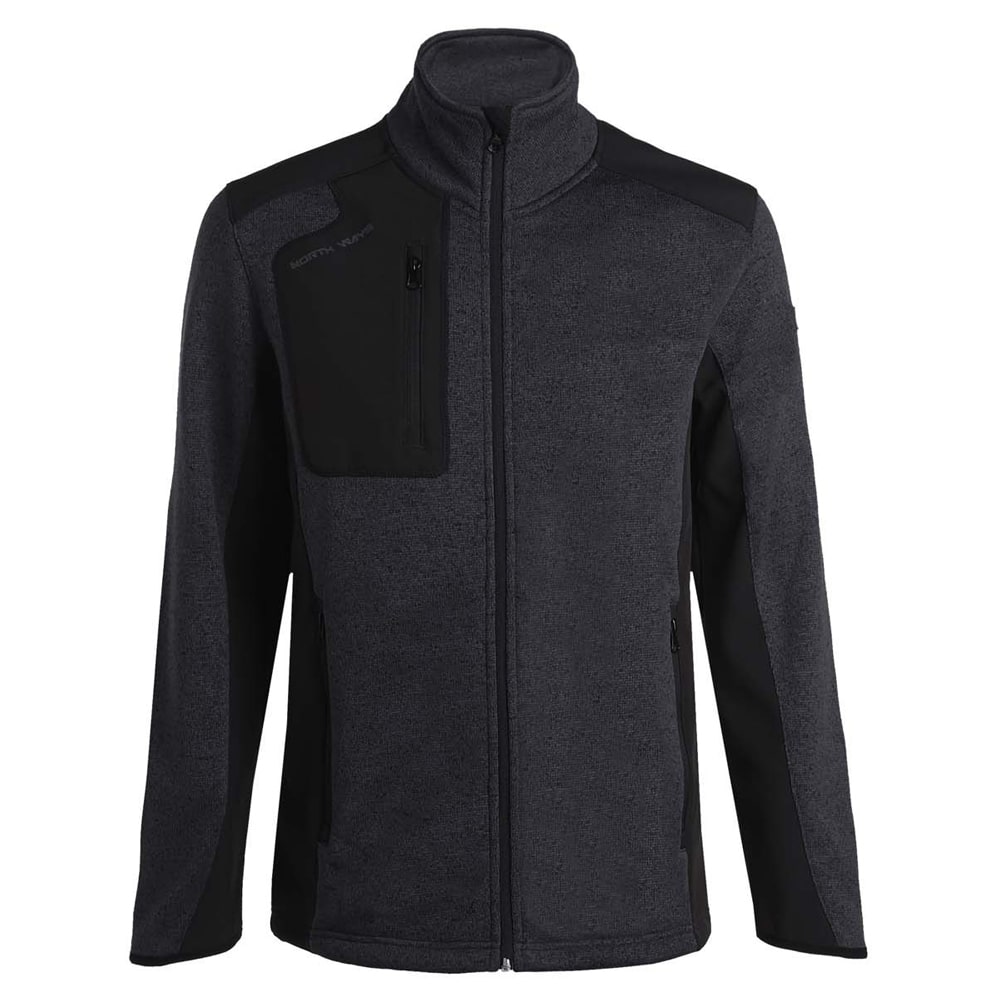 Gilet de travail en polaire multipoches ARSENAL - Anthracite, XL