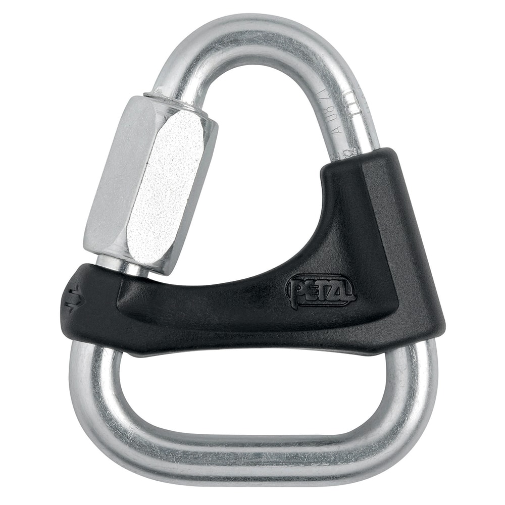Maillon-rapide-DELTA-barette-maintien-Petzl Maillon rapide DELTA avec barrette de maintien Petzl