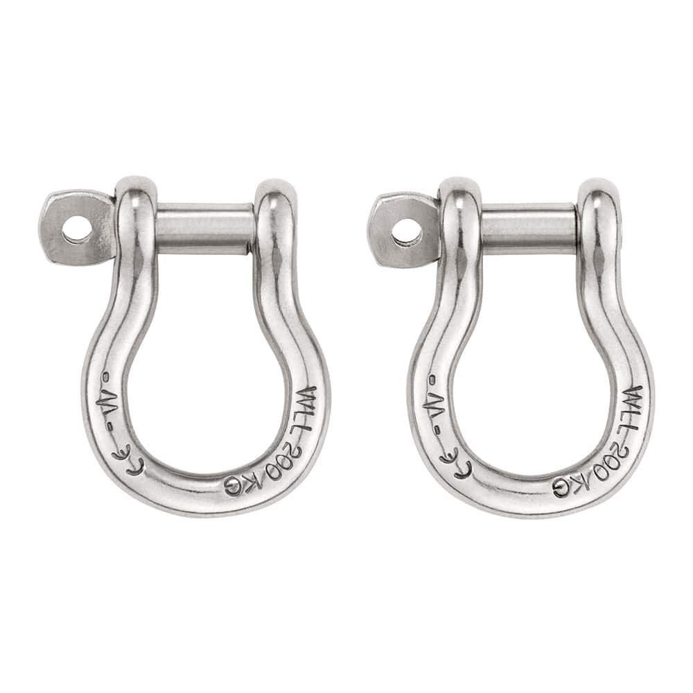 Manilles pour point d'attache pour sellette Petzl