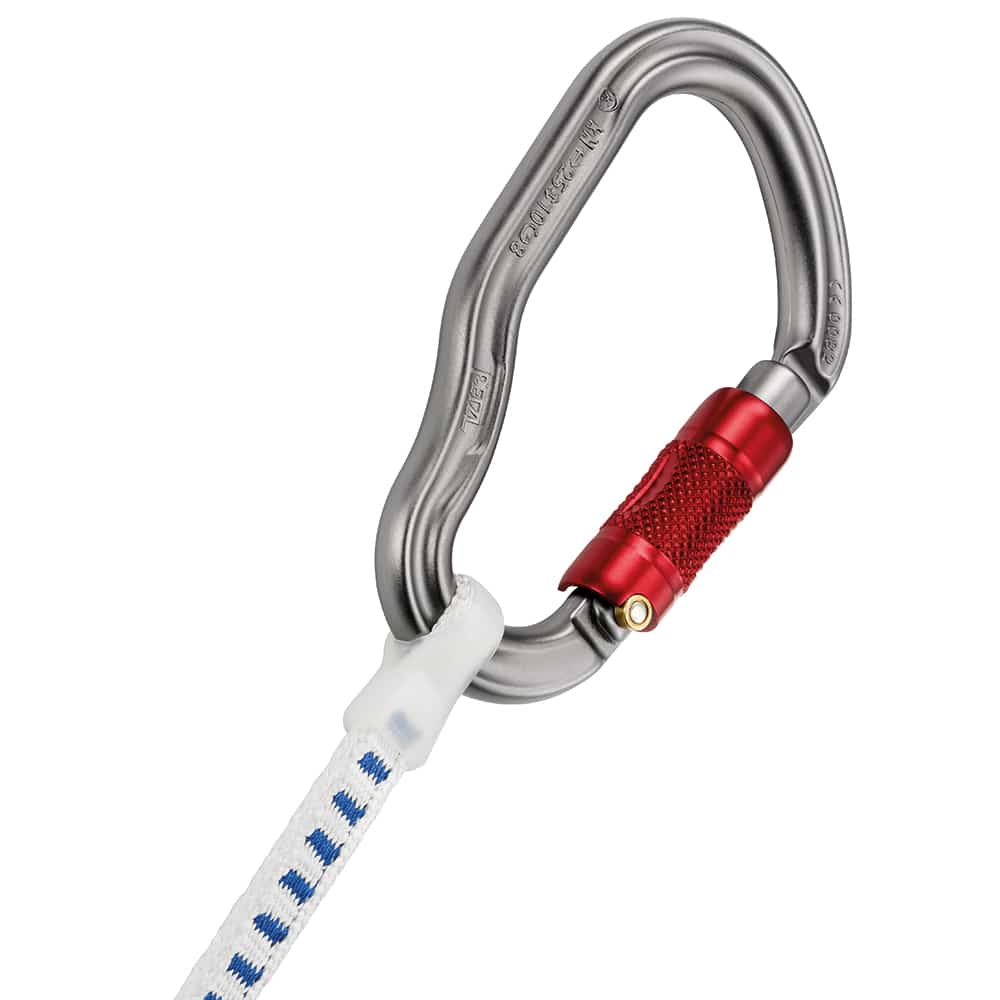Mousqueton sur longe d'hélitreuillage IGUANE Petzl
