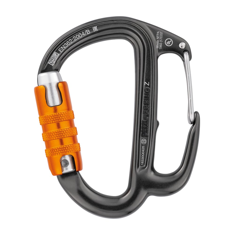 Mousqueton sécurité FREINO Z avec ergot Petzl