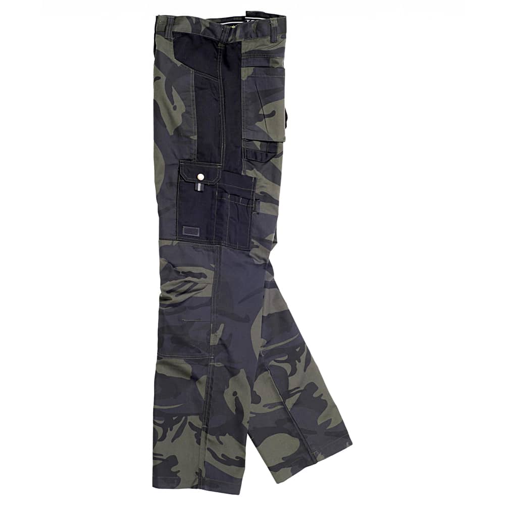 Pantalon de travail CARGO camouflage