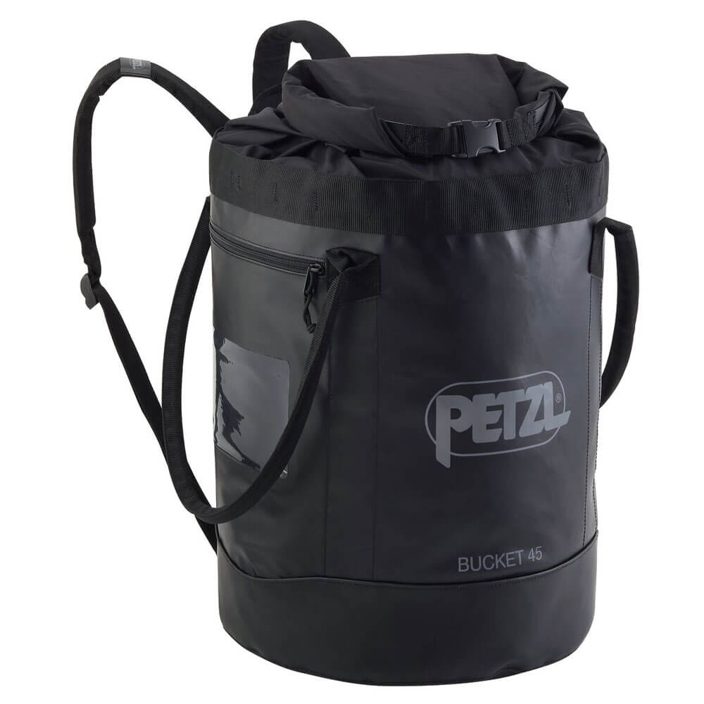 BUCKET Sac auto-portant Petzl - 45 L, Noir