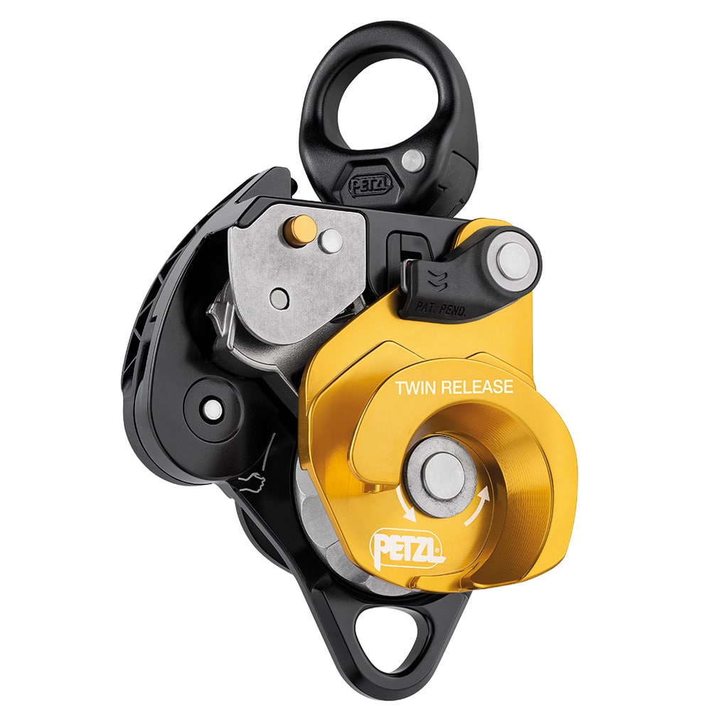 Poulie-bloqueur double TWIN RELEASE Petzl