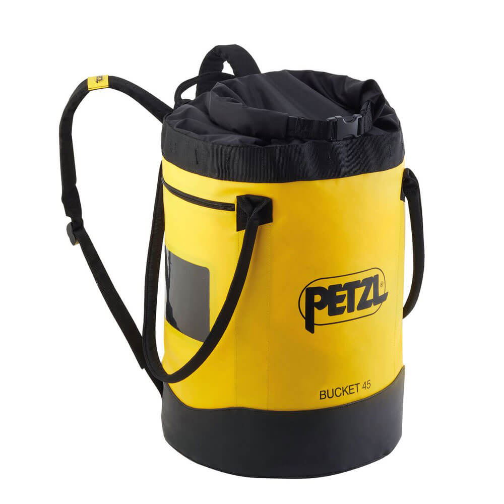 BUCKET Sac auto-portant Petzl - 45 L, Jaune