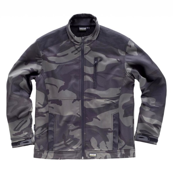 Veste de travail WORKSHELL imprimé camouflage