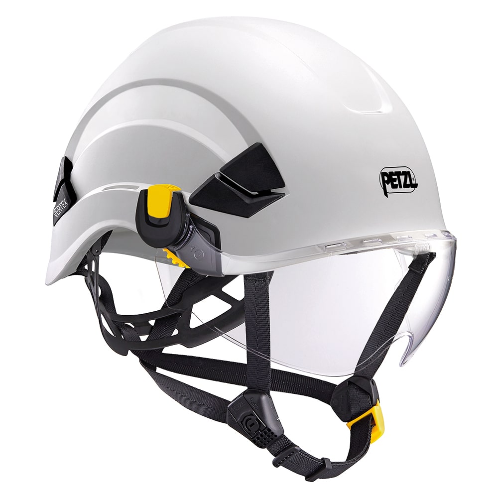 Visière VIZIR EASY CLIP sur casque de sécurité STRATO Petzl