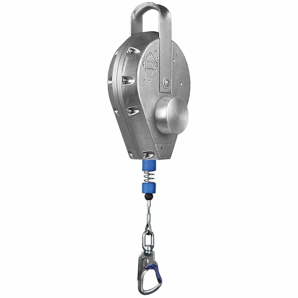 Antichute-evacuateur-HAS-IKAR-cable-inox Antichute évacuateur HAS IKAR câble inox