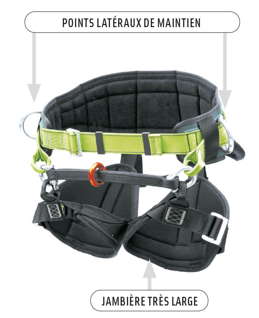 Baudrier-elagage-pas-cher Baudrier cuissard de maintien pour l'élagage corfil