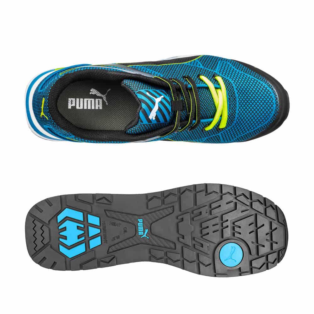 Blaze Knit semelle vue dessus Puma Basket de sécurité