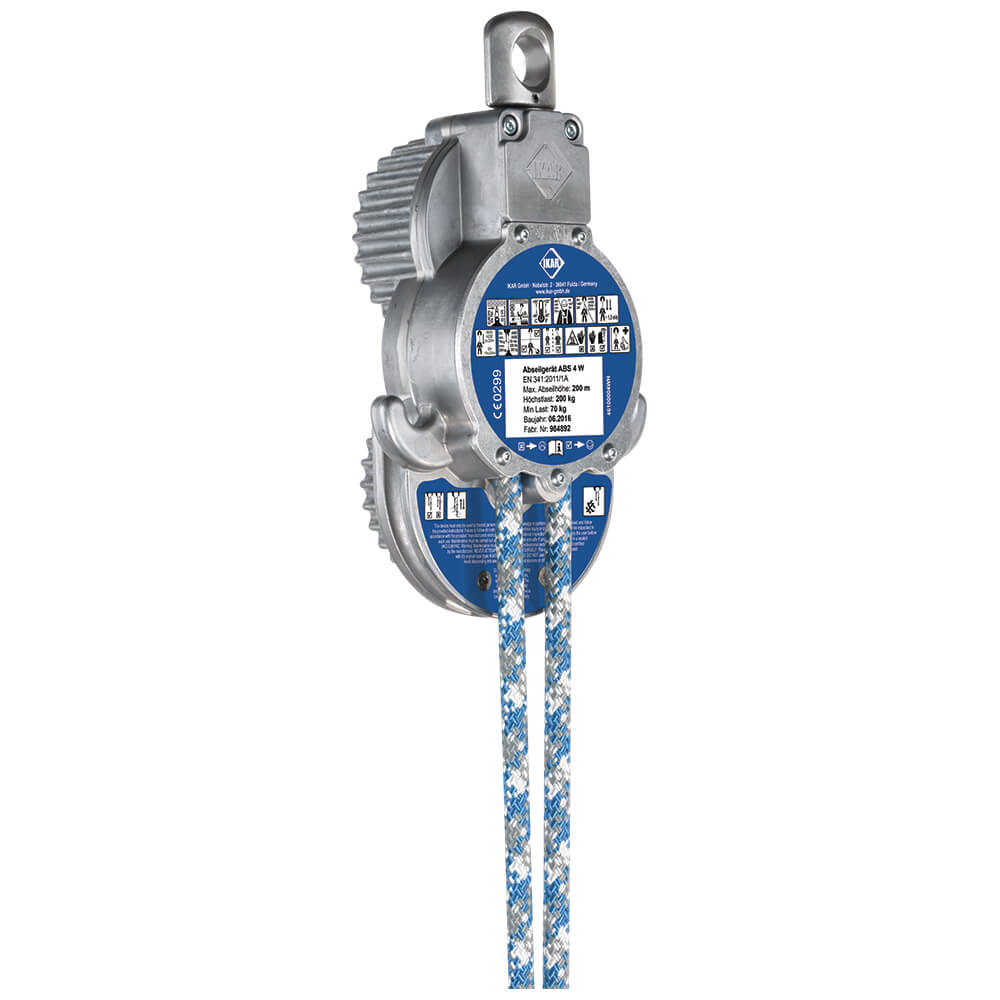 Descendeur évacuateur ABS 4 W Bison IKAR