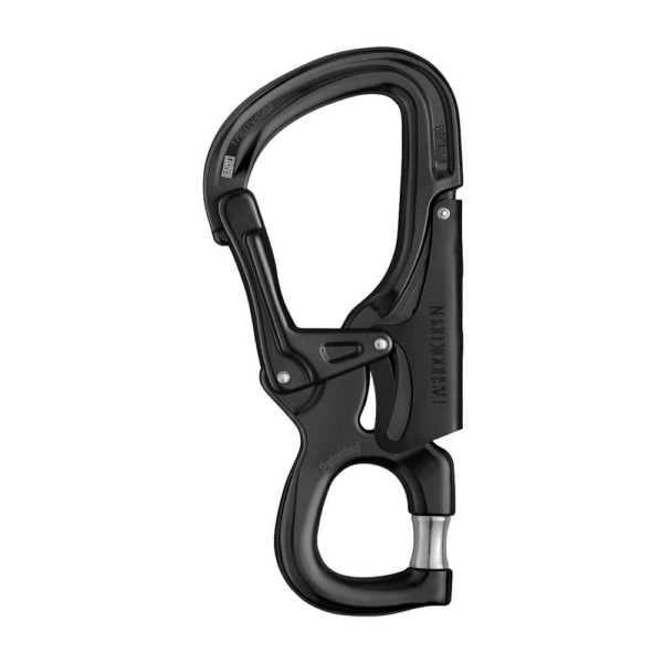 Mousqueton EASHOOK OPEN noir Petzl