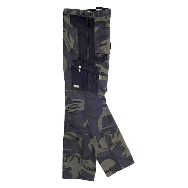 Pantalon de travail CARGO camouflage