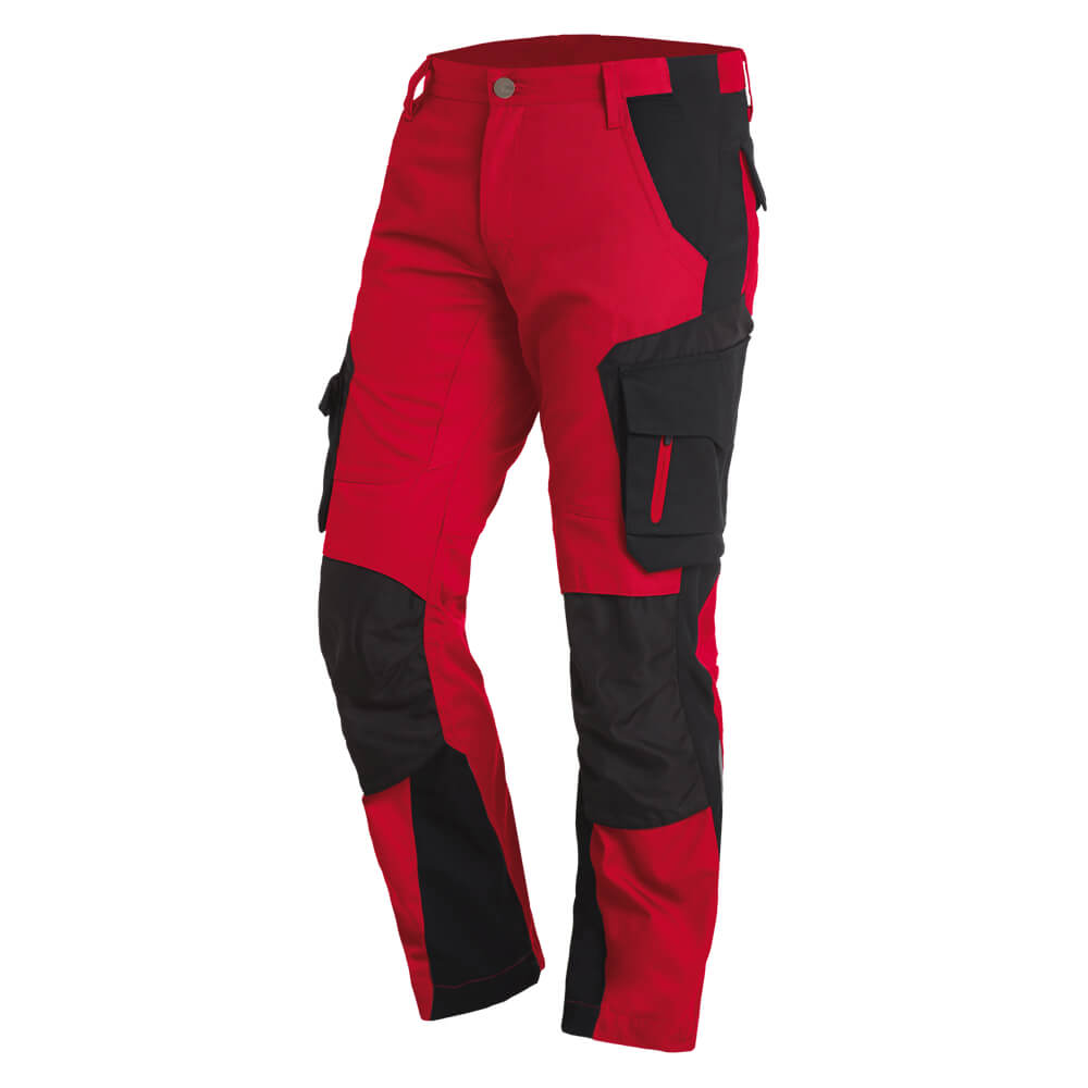 Pantalon de travail FLORIAN FHB - Rouge, 52