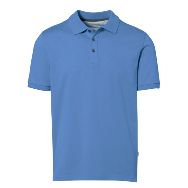 Polo coton Hakro homme bleu