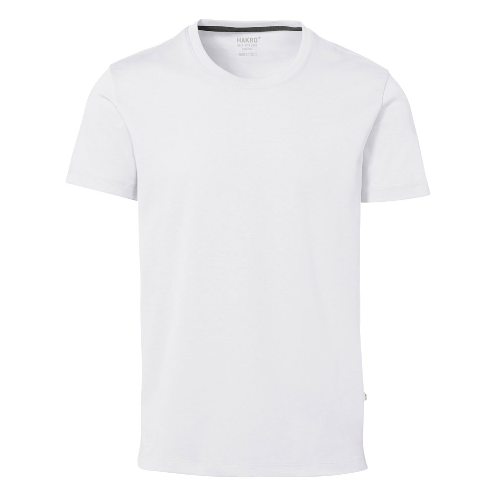 T-shirt col rond HAKRO - Blanc 001, XL