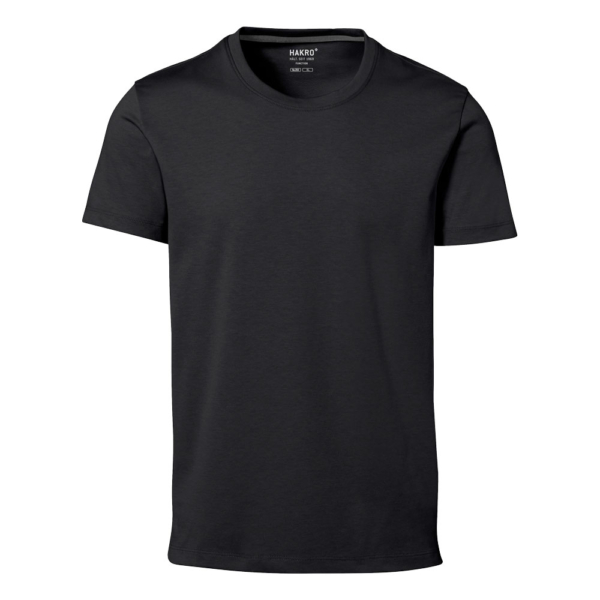 T-shirt coton Hakro noir