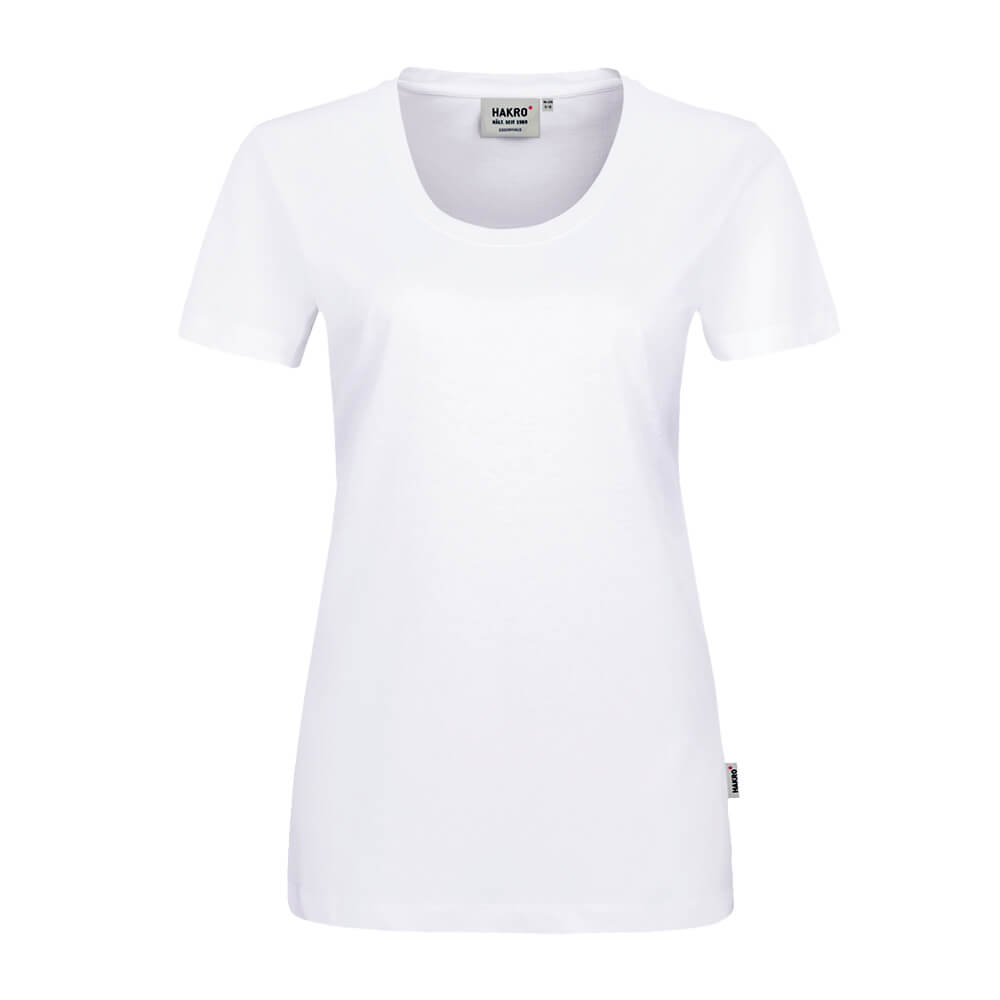 T-shirt-femme-CLASSIC-Hakro T-shirt femme Hakro CLASSIC blanc