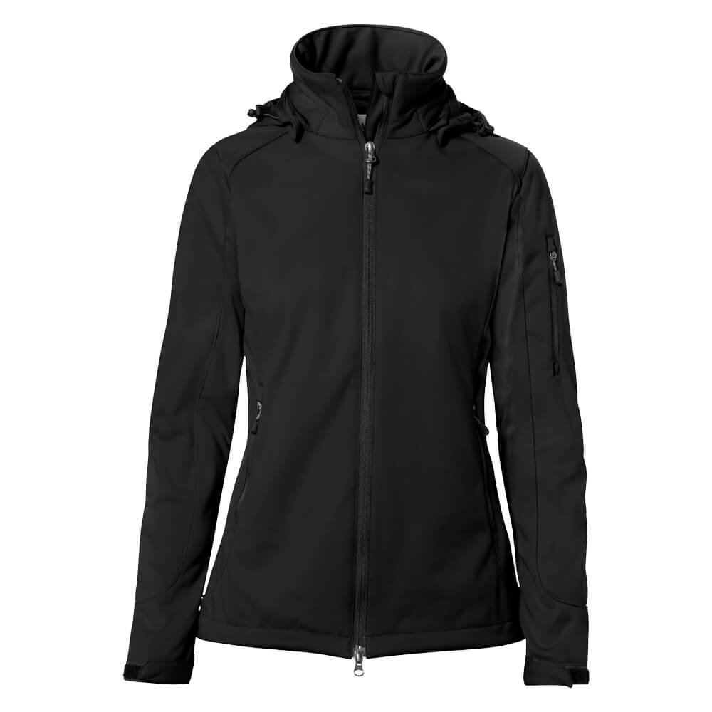 Veste femme softshell ALBERTA - Noir 005, S