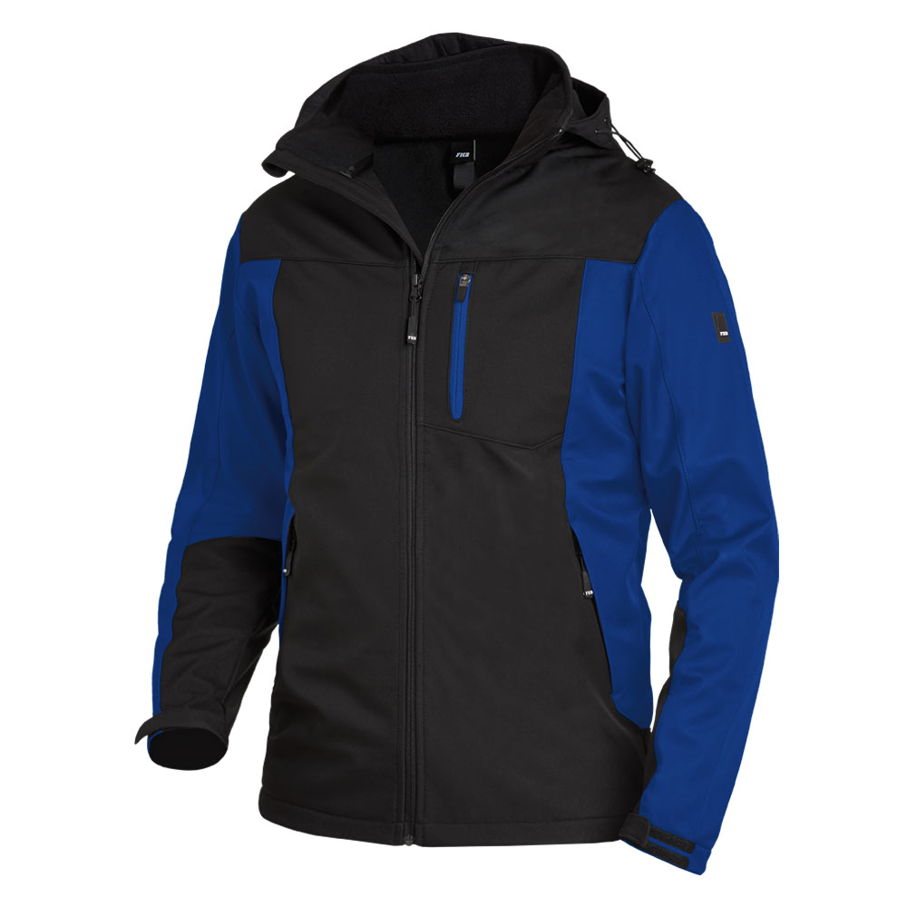 Veste de travail softshell JANNIK FHB - Marine, XL