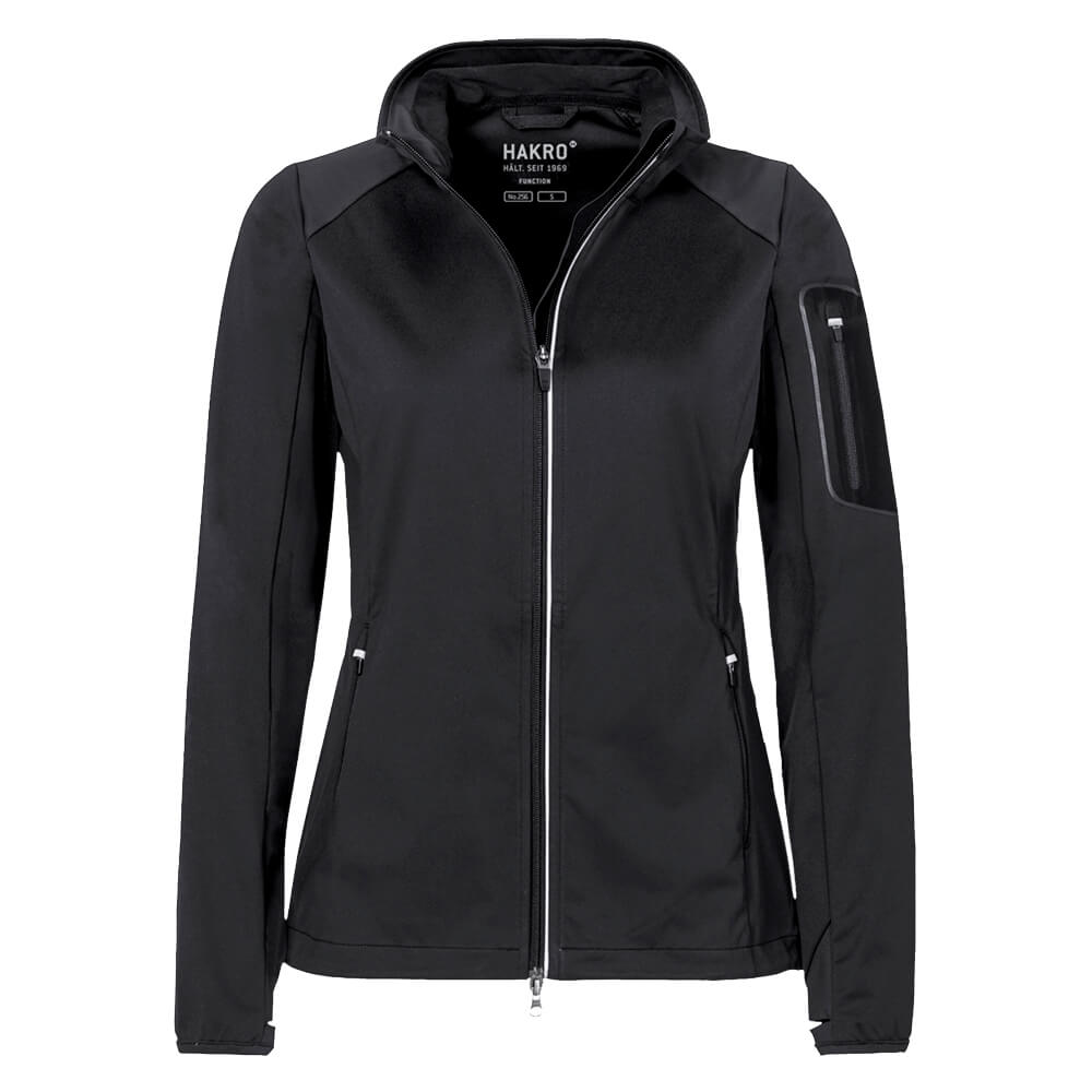 Veste femme softshell SIDNEY - Noir 005, S