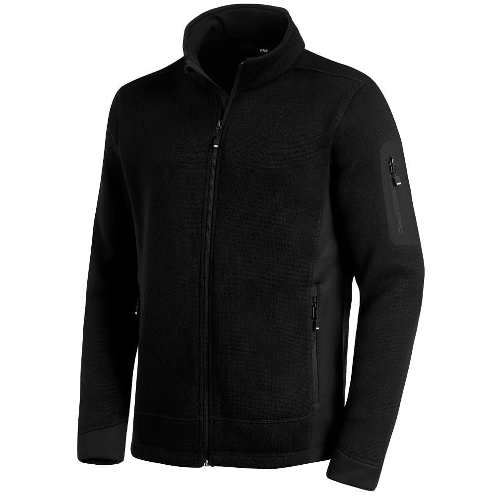 Veste de travail en polaire CHRISTOPH FHB - Noir, XL