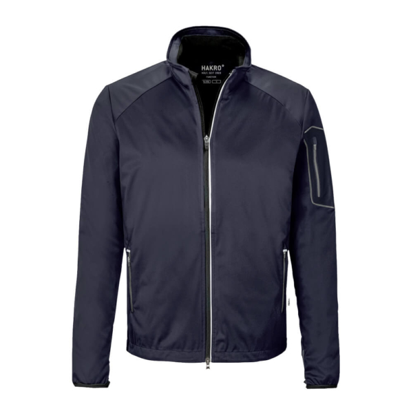 Veste softshell Hakro BRANTFORD bleu