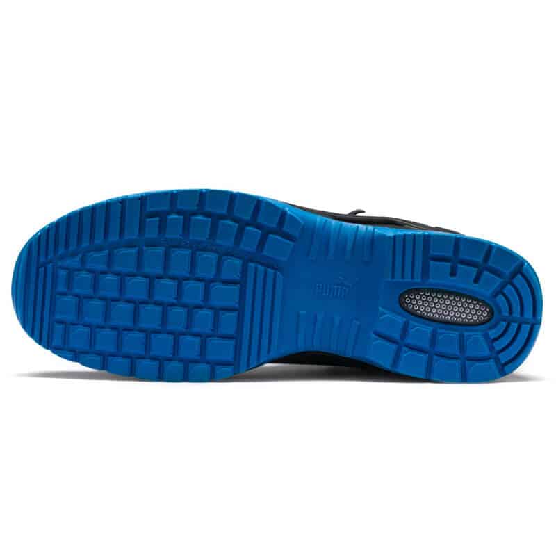 Chaussure-securite-Puma-Krypton-Blue-Semelle Chaussure de sécurité Puma Krypton Blue Semelle