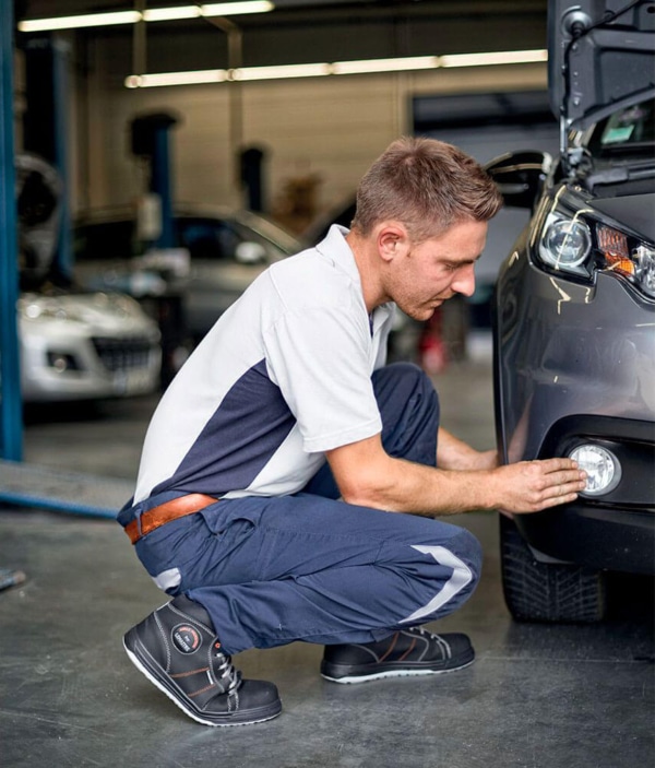 Chaussure de sécurité travail garage Saxo Lemaitre