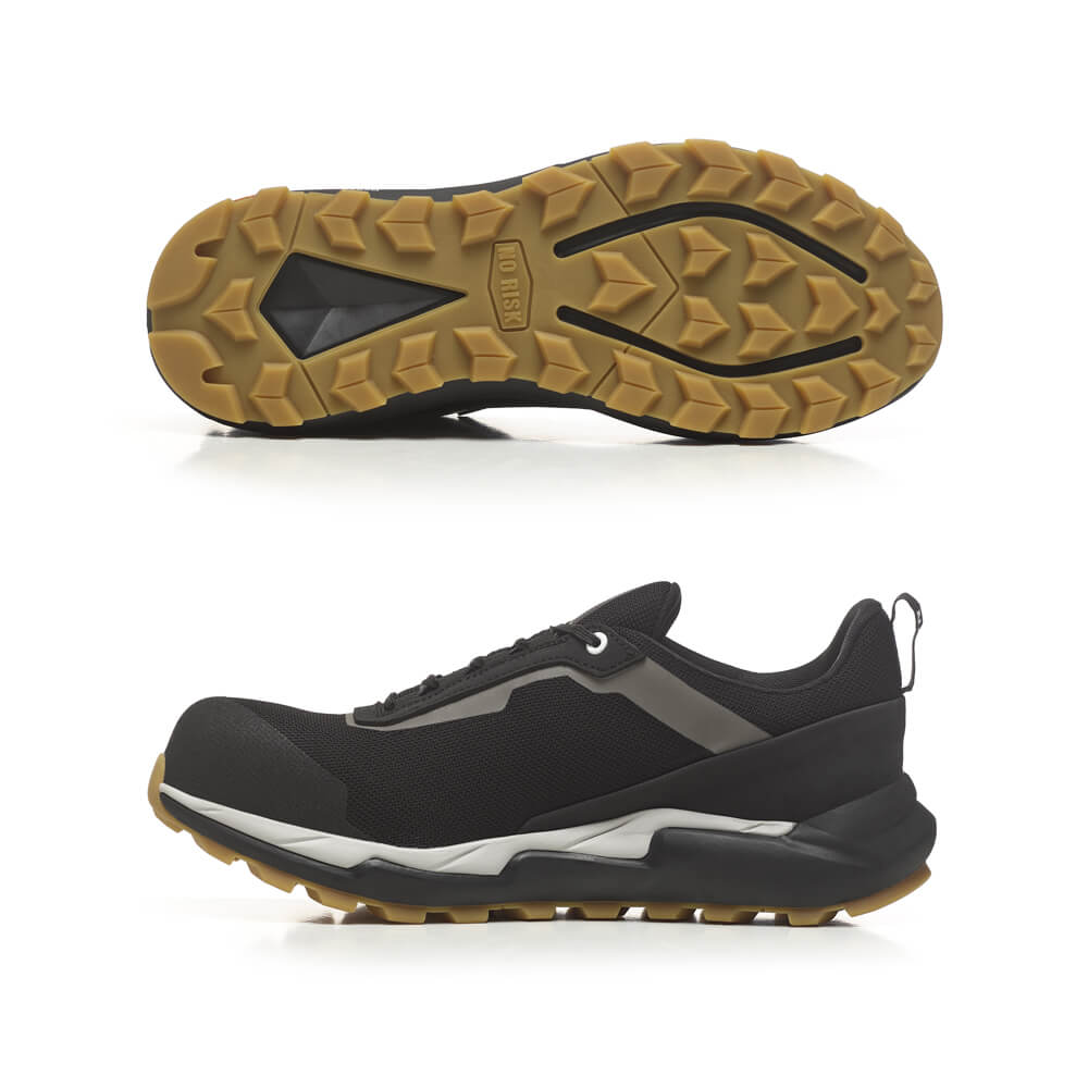 ATHLETIC-Noir-No-Risk-semelle-cote ATHLETIC Noir No Risk détail semelle côté