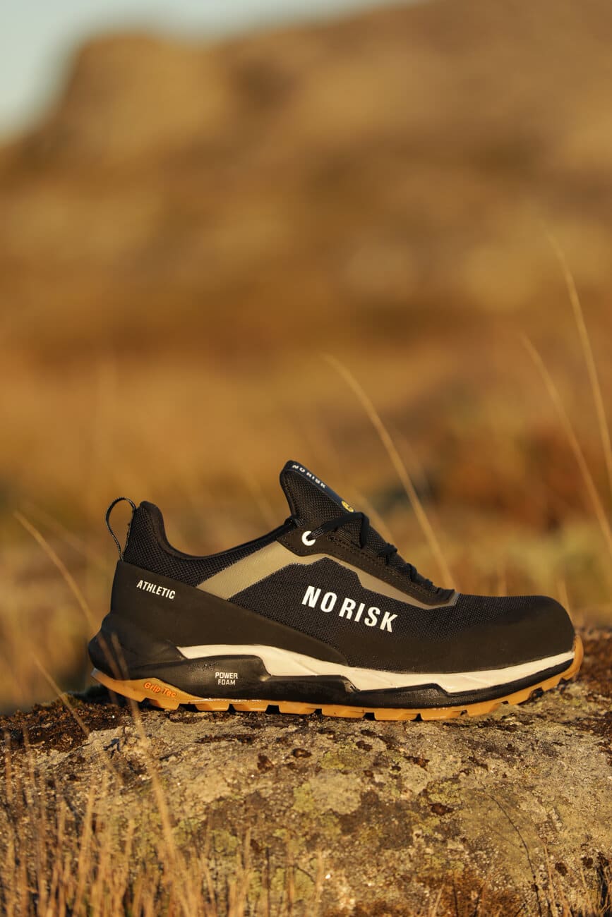 Basket-securite-ATHLETIC-No-Risk-gorpcore Basket de sécurité ATHLETIC LOW Noir No Risk Style Gorapcore montagne