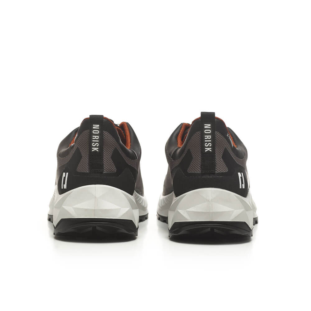 Basket de sécurité X-TREME basse Gris No Risk vue arrière