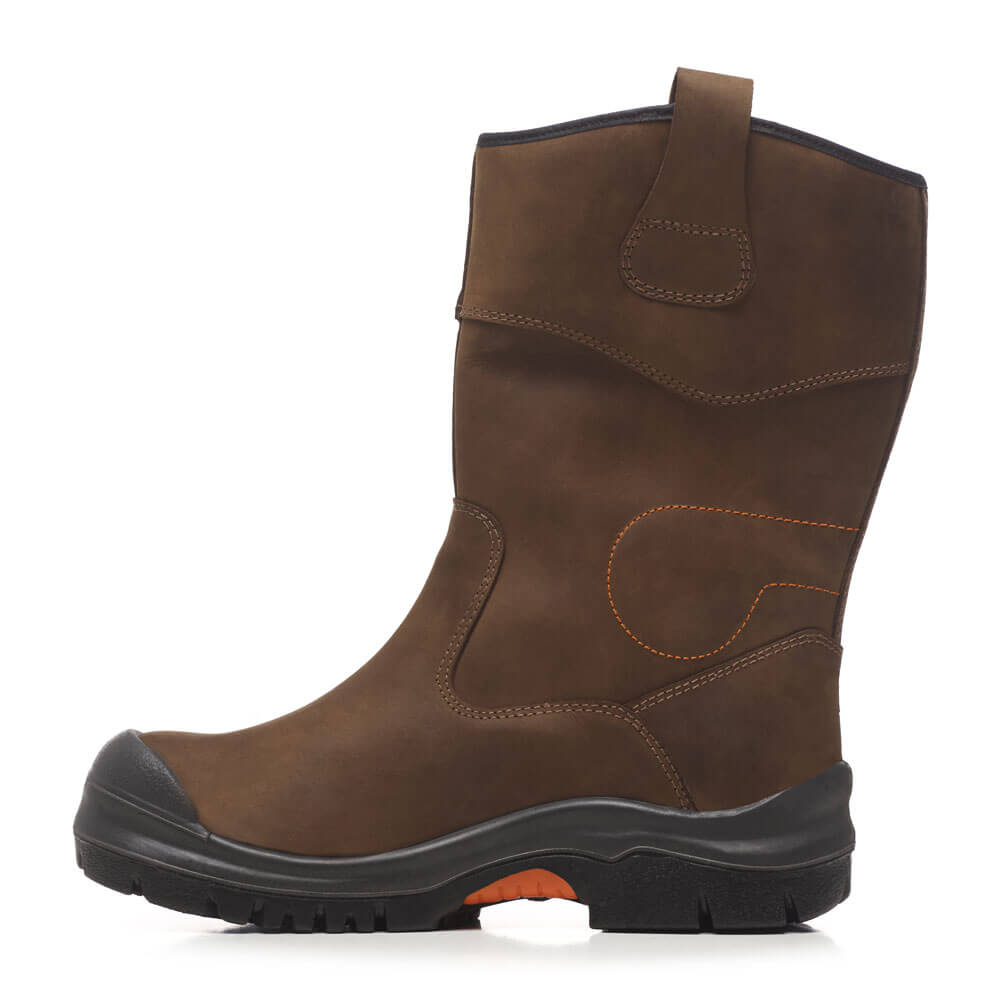 Botte de sécurité homme cuir S3 Hawick No Risk