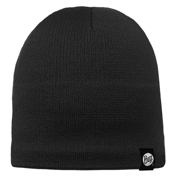 Bonnet Buff KNITTED & POLAR HAT Black