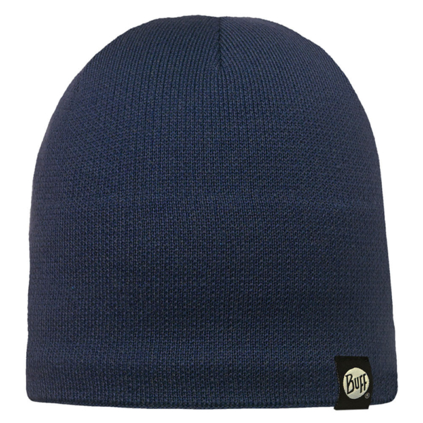 Bonnet Buff KNITTED & POLAR HAT Navy