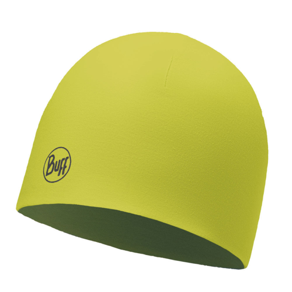 Bonnet Buff MICROFIBRE réversible Solid Jaune fluo