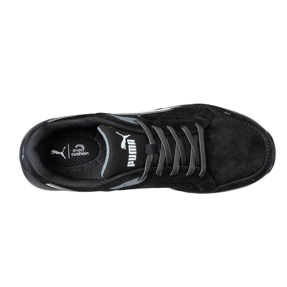 Basket-securite-Puma-Airtwist-noire-vue-dessus Basket de sécurité Puma Airtwist noire vue dessus